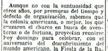 "La Región", 12 de octubre de 1924